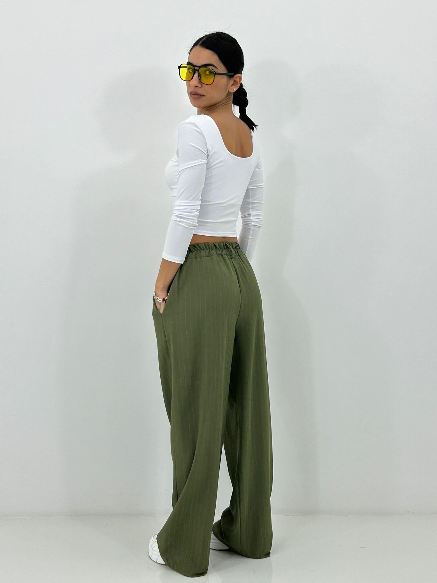 PANTALONE PINSTRIPE NEW P/E26
