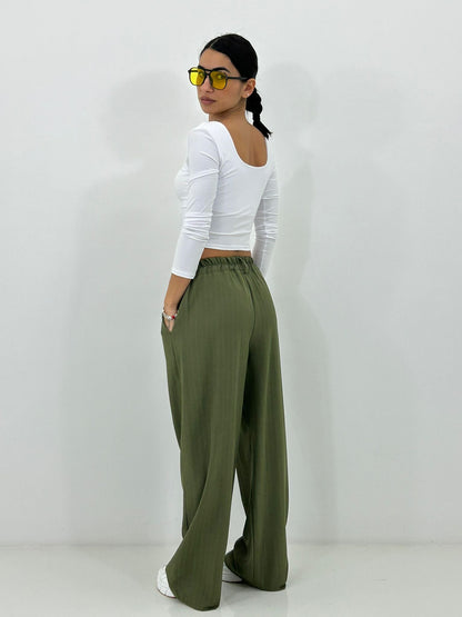 PANTALONE PINSTRIPE NEW P/E26