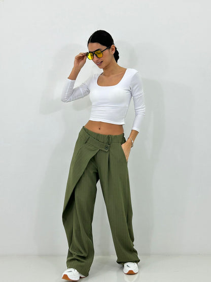 PANTALONE PINSTRIPE NEW P/E26