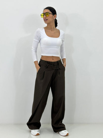 PANTALONE PINSTRIPE NEW P/E26