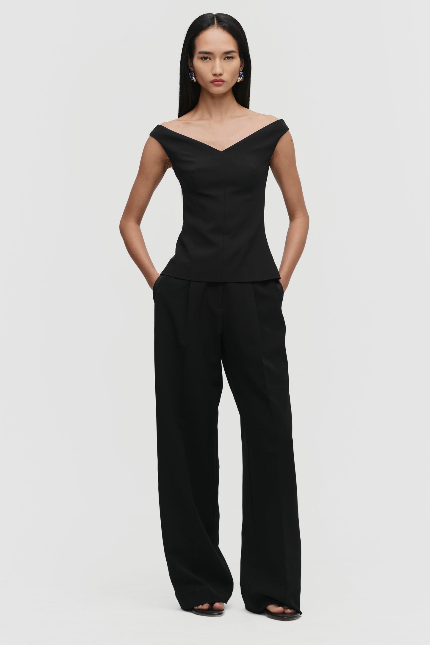 Sartoria Nera Off Shoulder Top