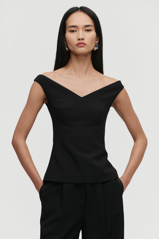 Sartoria Nera Off Shoulder Top