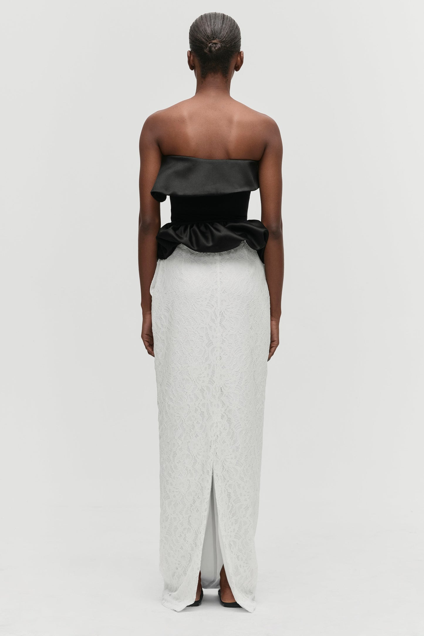 Notte Scultura Peplum Top