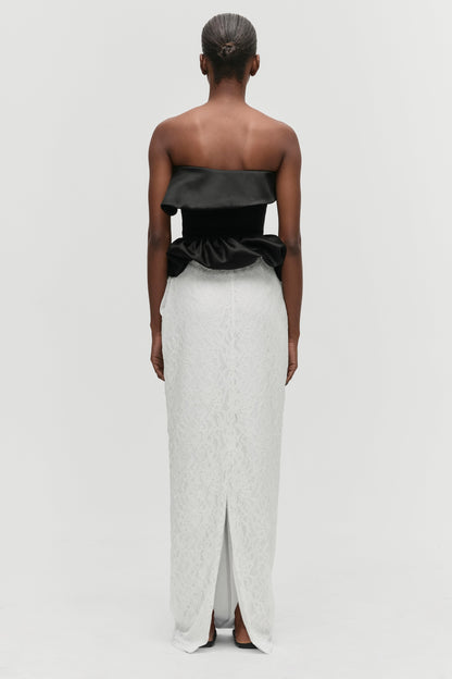 Notte Scultura Peplum Top