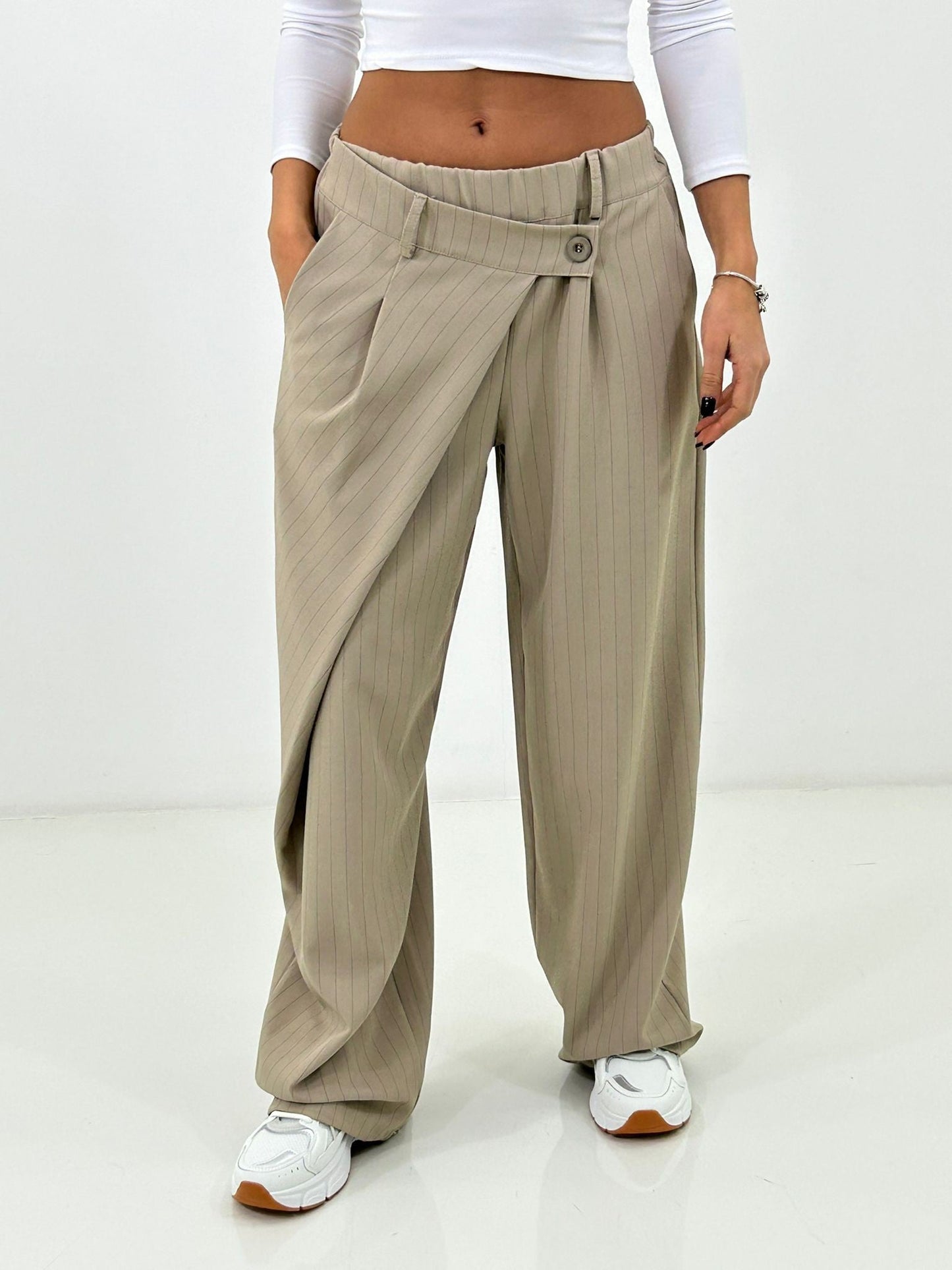 PANTALONE PINSTRIPE NEW P/E26