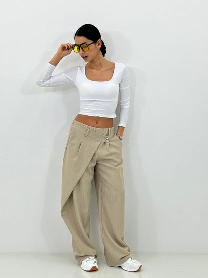 PANTALONE PINSTRIPE NEW P/E26