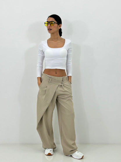 PANTALONE PINSTRIPE NEW P/E26