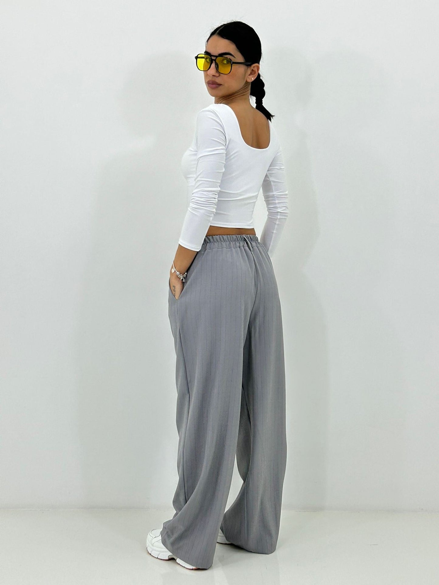 PANTALONE PINSTRIPE NEW P/E26