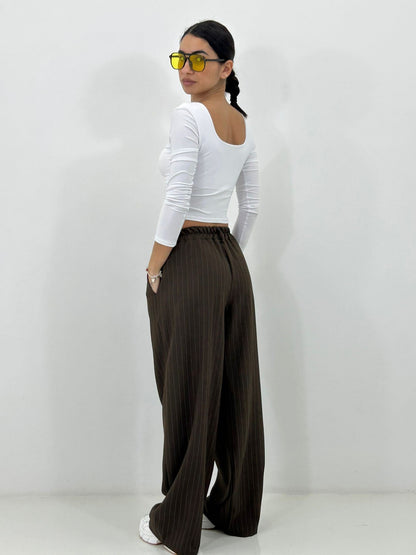 PANTALONE PINSTRIPE NEW P/E26